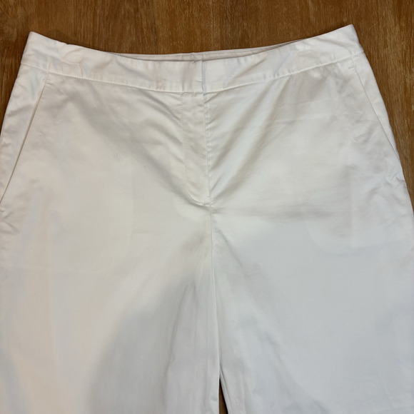 Brooks Brothers Bermuda Shorts Women 10 Country Club White Tennis Prep Lined 9in - Picture 4 of 16